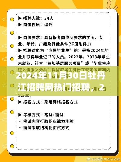 聚焦观点之争与个人立场，牡丹江招聘网热门招聘现象深度解析