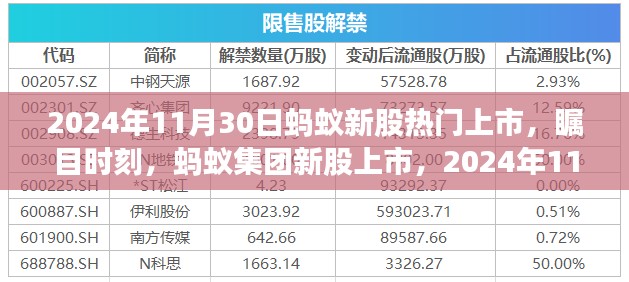 蚂蚁集团新股上市，瞩目时刻开启行业新篇章