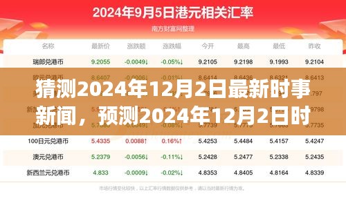 揭秘未来走向，2024年12月时事新闻预测与初步揭示