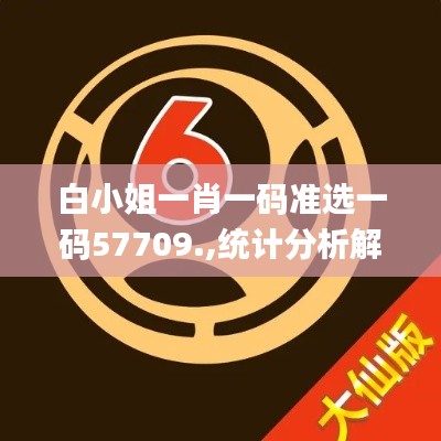 白小姐一肖一码准选一码57709.,统计分析解释定义_HT90.940-3