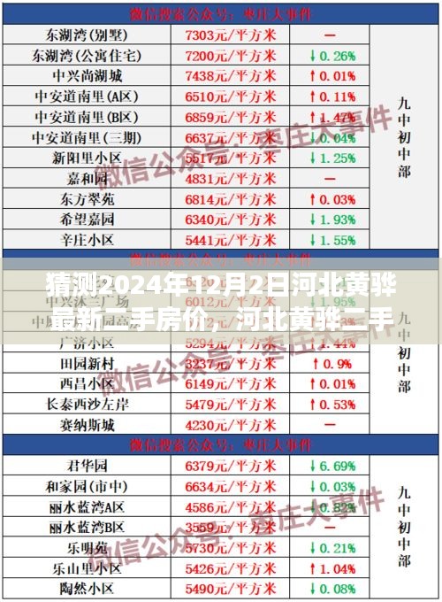 河北黄骅二手房价展望，预测与深度解析2024年12月最新趋势