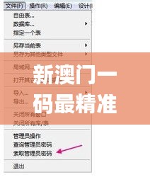 新澳门一码最精准的网站,数据驱动计划设计_ios7.438