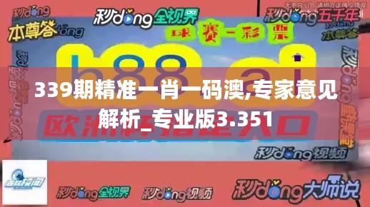 339期精准一肖一码澳,专家意见解析_专业版3.351