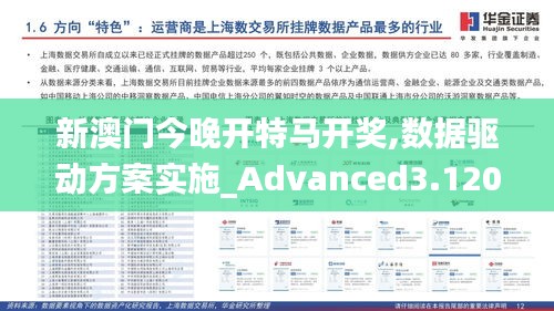 新澳门今晚开特马开奖,数据驱动方案实施_Advanced3.120