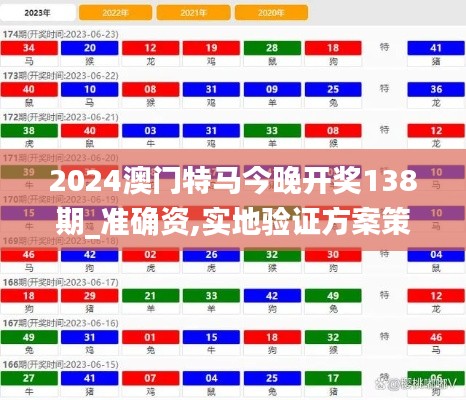 2024澳门特马今晚开奖138期_准确资,实地验证方案策略_X2.539