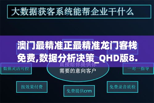 澳门最精准正最精准龙门客栈免费,数据分析决策_QHD版8.520