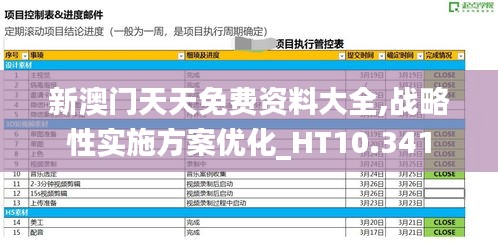 新澳门天天免费资料大全,战略性实施方案优化_HT10.341