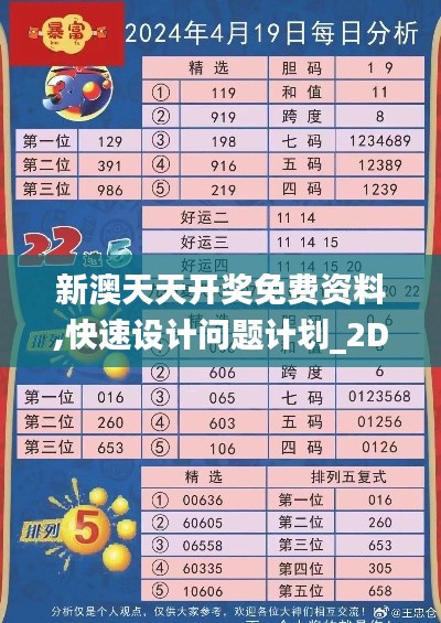 新澳天天开奖免费资料,快速设计问题计划_2D9.558