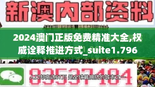 2024澳门正版免费精准大全,权威诠释推进方式_suite1.796