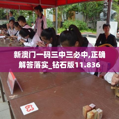 新澳门一码三中三必中,正确解答落实_钻石版11.836