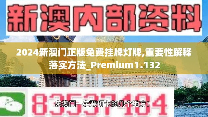 2024新澳门正版免费挂牌灯牌,重要性解释落实方法_Premium1.132