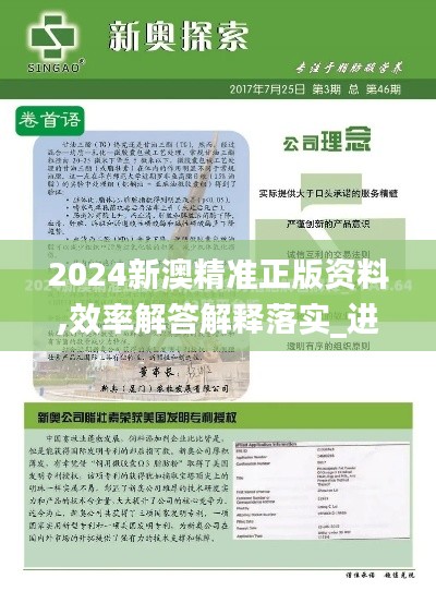 2024新澳精准正版资料,效率解答解释落实_进阶版17.907