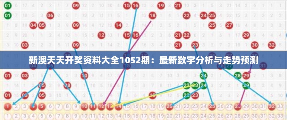 新澳天天开奖资料大全1052期：最新数字分析与走势预测