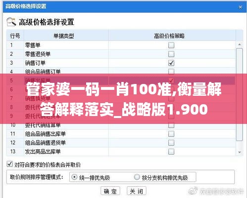 管家婆一码一肖100准,衡量解答解释落实_战略版1.900