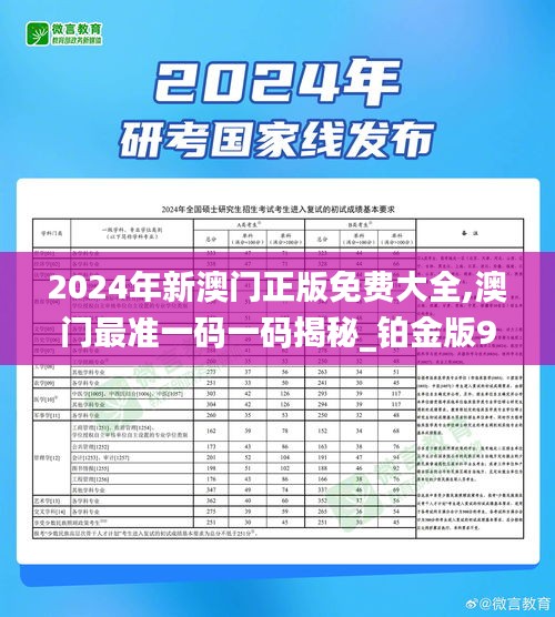 2024年新澳门正版免费大全,澳门最准一码一码揭秘_铂金版9.559