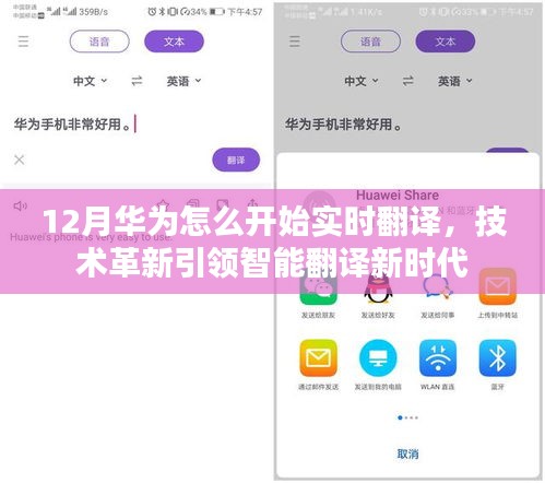 华为智能翻译革新，实时翻译引领新时代