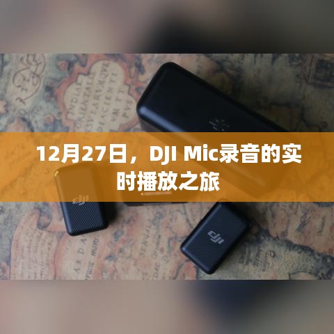 DJI Mic录音实时播放体验之旅