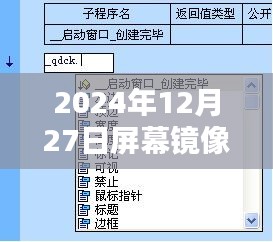 屏幕镜像实时动向无画面原因及解决方案（2024年12月27日）