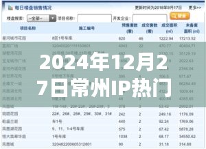 2024年常州IP热点日，深度探索与发现