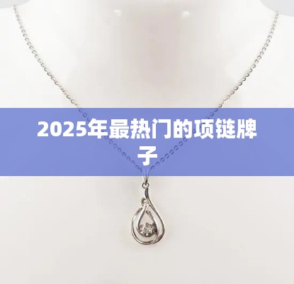 2025年最火项链品牌TOP排行榜