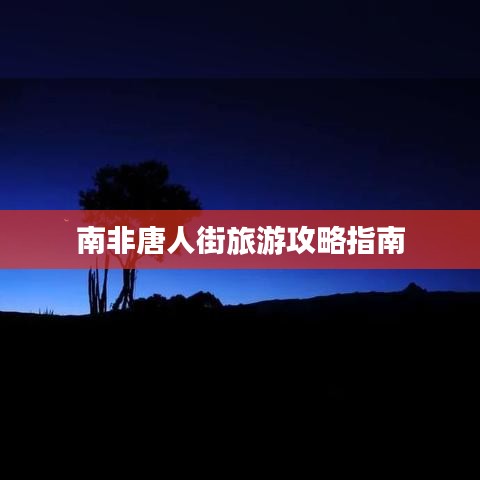 南非唐人街旅游攻略指南