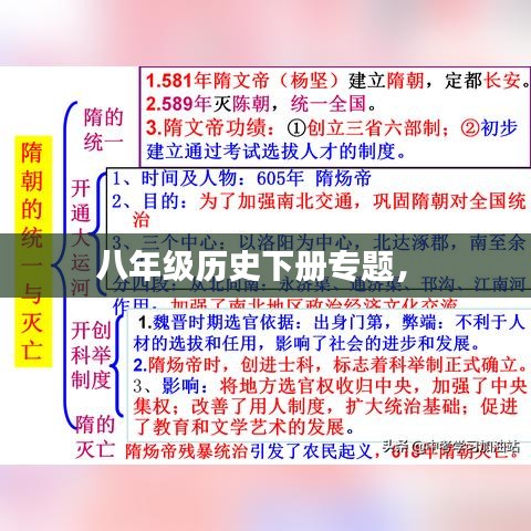 八年级历史下册专题， 