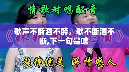 歌声不断酒不醉，歌不断酒不断,下一句是啥 