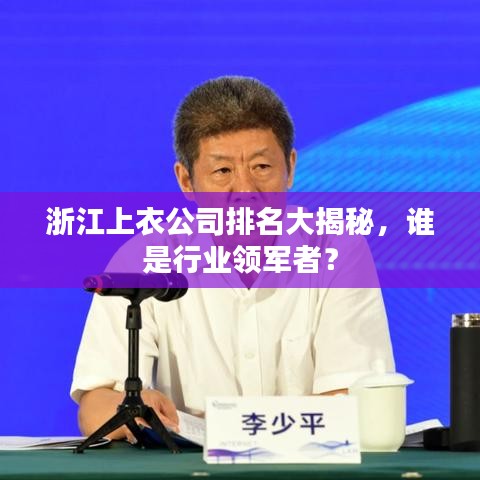 浙江上衣公司排名大揭秘，谁是行业领军者？